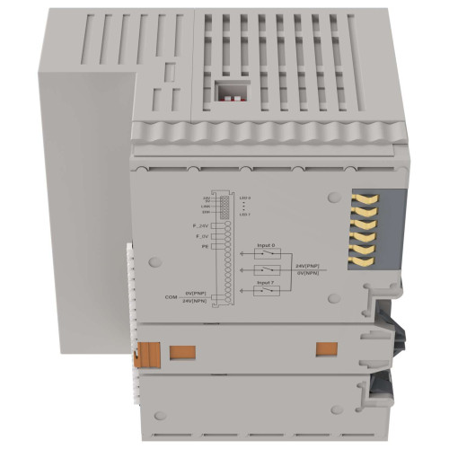 ПЛК 250 Модуль ЦПУ 8 входов интерфейсы RS232 RS485 Ethernet EtherCAT USB SD-Card 24В DC CDS ONI