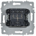 BRITE Выключатель 3-клавишный 10А ВС10-3-0-БрАБ арктический белый IEK