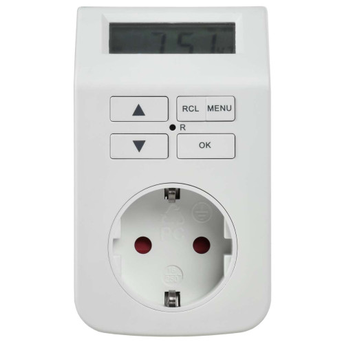 РТЭ-5 Розетка-таймер электронный 1мин 7дн 112on/off 16А IP20 белая IEK