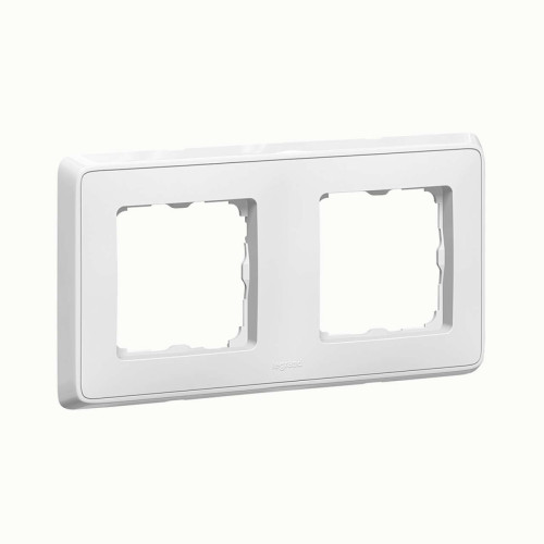Cariva DIY Рамка 2 поста белая