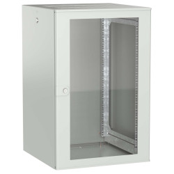 ITK UNITBOX W Шкаф настенный 18U 600х600мм дверь стеклянная серый