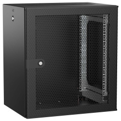 ITK UNITBOX W Шкаф настенный 12U 600х450мм дверь перфорированная черный