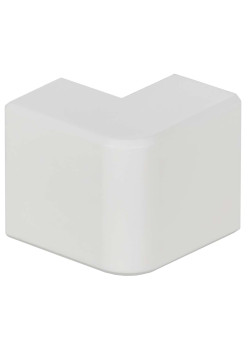 METRA MINI Угол внешний 15х10мм белый