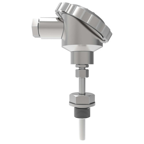 Преобразователь температуры погружной РТ1000 G1/2 50мм 2м монтажная головка ONI
