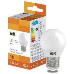 LED Globe G45 600lm 3000K E27 IEK