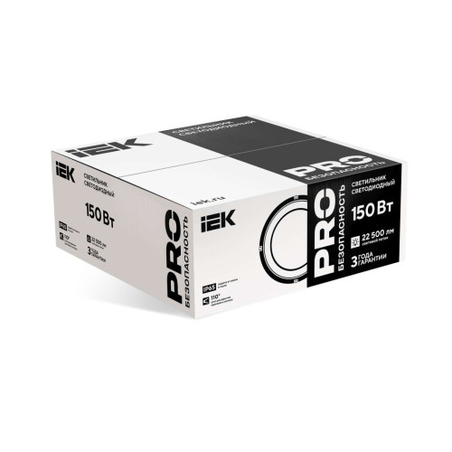 Светильник светодиодный ДСП 4025 150Вт 5000К IP65 IEK