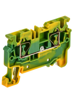 ARMAFIX Клемма пружинная CX4 PE 4мм2 проходная заземляющая IEK