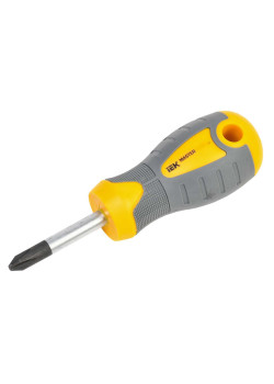 Отвертка крестовая MASTER Ph2х38мм IEK