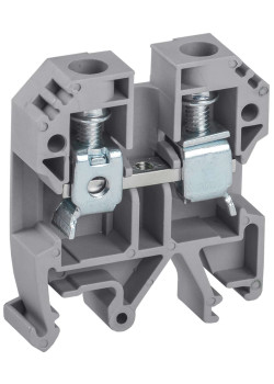 Клемма винтовая КВИ-6мм2 серая IEK