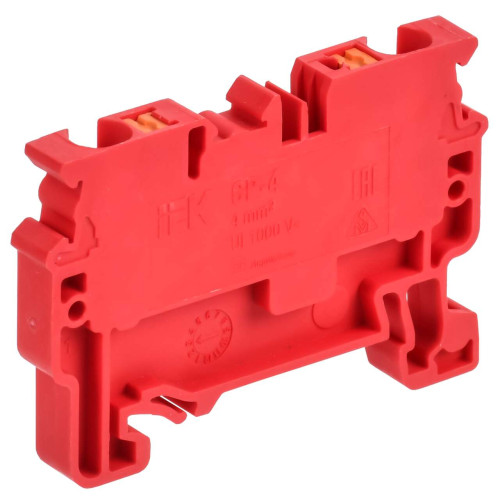 ARMAFIX Клемма пружинная Push In CP 4мм2 красная IEK ARMAFIX Клемма пружинная Push In CP 4мм2 красная IEK