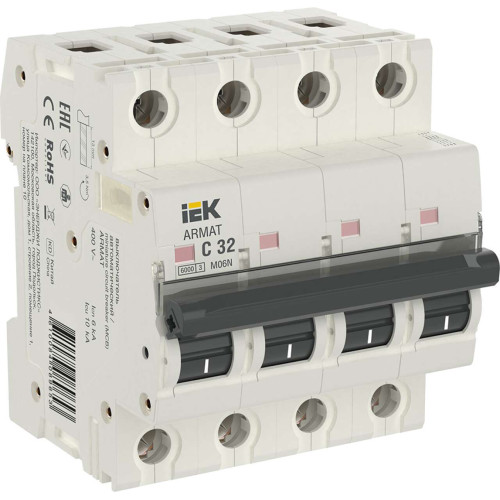 ARMAT Автоматический выключатель M06N 4P C 32А IEK