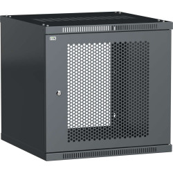 ITK Шкаф LINEA WE 12U 600x650мм дверь перфорированная черный