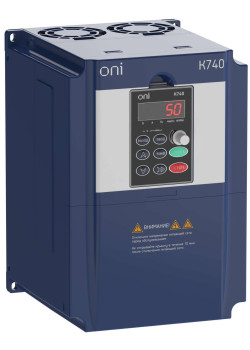 Преобразователь частоты K740 380В 3Ф 5,5-7,5кВт 13-17А встроенный тормоз Энкодер Profibus ONI