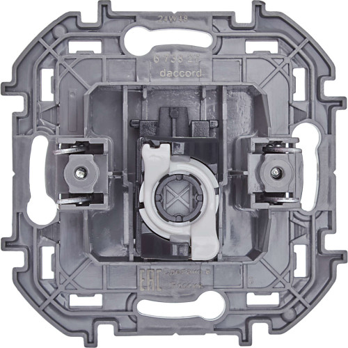 INSPIRIA Розетка компьютерная RJ45 категория 5Е UTP алюминий