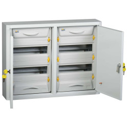 PRO Корпус металлический ЩРн-2х24з-0 36 УХЛ3 IP31 IEK