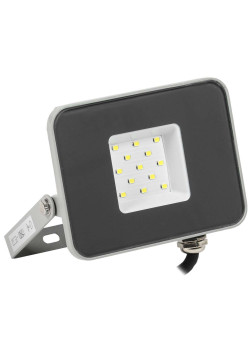 Прожектор светодиодный СДО 07-10 IP65 серый IEK