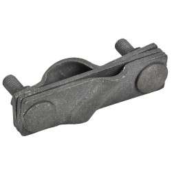 Зажим заземления диагональный стержень-полоса/пруток оцинкованная сталь TD IEK