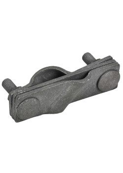 Зажим заземления диагональный стержень-полоса/пруток оцинкованная сталь TD IEK