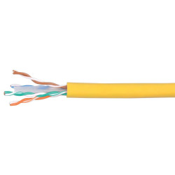 ITK Кабель связи витая пара ШПД U/UTP кат.5E 24AWG 4х2х0,45мм solid PVC 305м серый