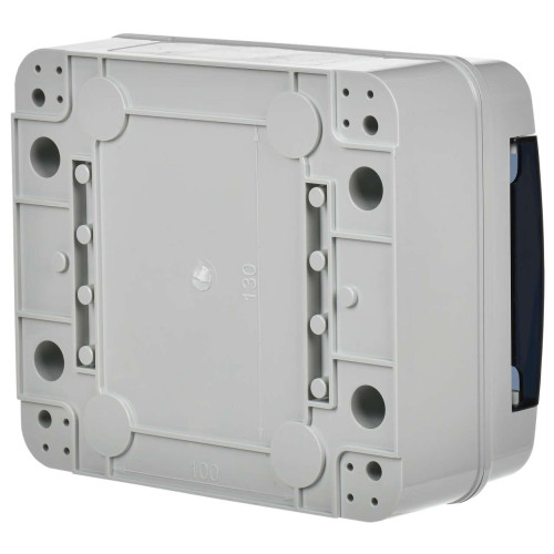 TEKFOR Корпус пластиковый КМПн-8 IP65 черная прозрачная дверь IEK