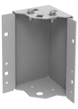 ITK by ZPAS Уголок цоколя h=200мм серый (4шт/компл)