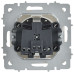 BRITE Розетка 1-местная с заземлением с защитными шторками и крышкой 16А IP20 РСбш10-3-БрАБ арктический белый IEK