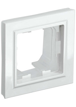 BRITE Рамка 1-местная IP44 РУ-1-БрБ-44 белый IEK