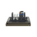 FORTE&PIANO Розетка двойная TV+RJ45 кат.6 FP337 серый IEK