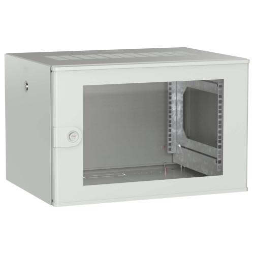 ITK UNITBOX W Шкаф настенный 6U 600х450мм дверь стеклянная серый