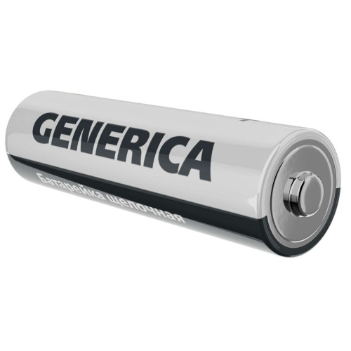Батарейка щелочная Alkaline LR06/AA (10+2шт/кор) ПРОМО GENERICA