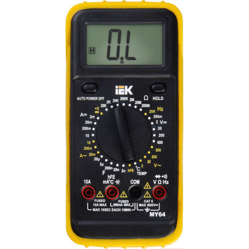 Мультиметр цифровой PROFESSIONAL MY64 IEK