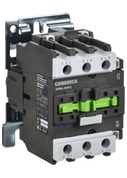 Контактор КМИе-34012 40А 110В/АС3 1NO;1NC GENERICA