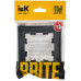 BRITE Рамка 1-местная РУ-1-БрГ графит IEK