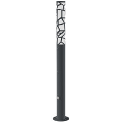 Светильник L-park PILLAR 0,8/20/С/840/03/PKII-71/220AC IP66 VP RAL9005 Муар LEDEL