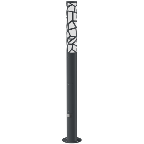 Светильник L-park PILLAR 0,8/20/С/840/03/PKII-71/220AC IP66 VP RAL7015 Муар LEDEL