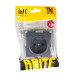BRITE Розетка 1-местная без заземления без защитных шторок 10А РС10-1-0-БрМ маренго IEK