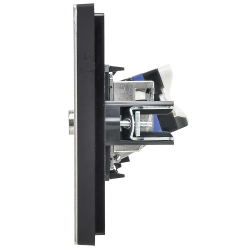 FORTE&PIANO Розетка двойная TV+RJ45 кат.6 FP637M металл шампань IEK FORTE&PIANO Розетка двойная TV+RJ45 кат.6 FP637M металл шампань IEK