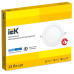 Светильник ДВО 1606 белый круг LED 12Вт 6500 IP20 IEK