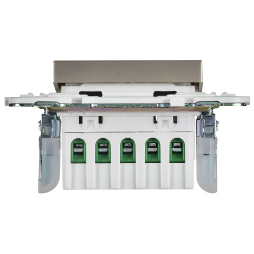 SKANDY Кнопка звонка с индикацией для отелей 10А SK-V17Sh шампань IEK