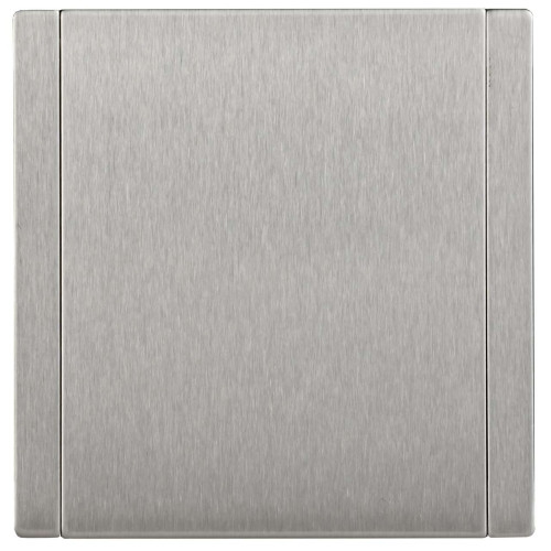 FORTE&PIANO Розетка 1-местная с заземлением с защитными шторками и крышкой винтовое крепление 16А IP44 FP721M металл никель IEK