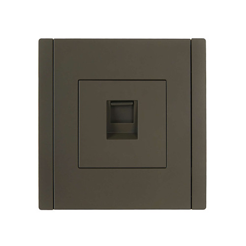 FORTE&PIANO Розетка компьютерная RJ45 кат.6 FP331 серый IEK