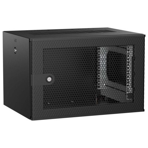 ITK UNITBOX W Шкаф настенный 6U 600х450мм дверь перфорированная черный