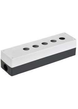 Корпус КП105(6)-Р для кнопок 5(6) мест белый IEK