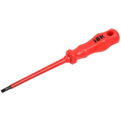 Отвертка шлицевая PROFI 5,5х125мм 1000В IEK
