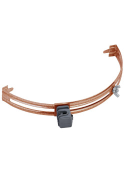 Держатель проводника круглого 6-8мм для конька медь IEK