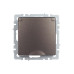 BRITE Розетка 1-местная с заземлением с защитными шторками и крышкой 16А IP44 РСбш10-3-44-БрТБ темная бронза IEK