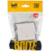 BRITE Выключатель 1-клавишный с индикацией 10А ВС10-1-1-БрЖ жемчуг IEK