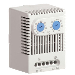 Термостат двухканальный УККт от 0 до +60°C NO+NO IEK