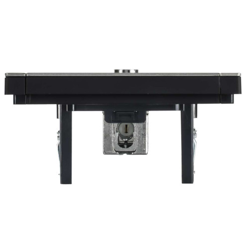 FORTE&PIANO Розетка TV оконечная FP728M металл никель IEK