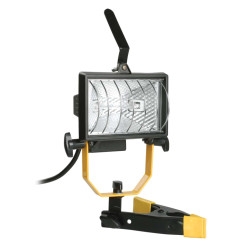 Прожектор ИО150КЛ галогенный черный IP54 IEK